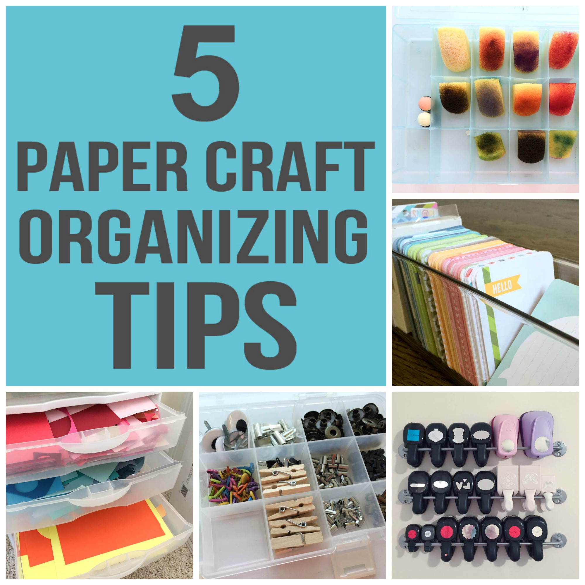 Organizing Craft Supplies