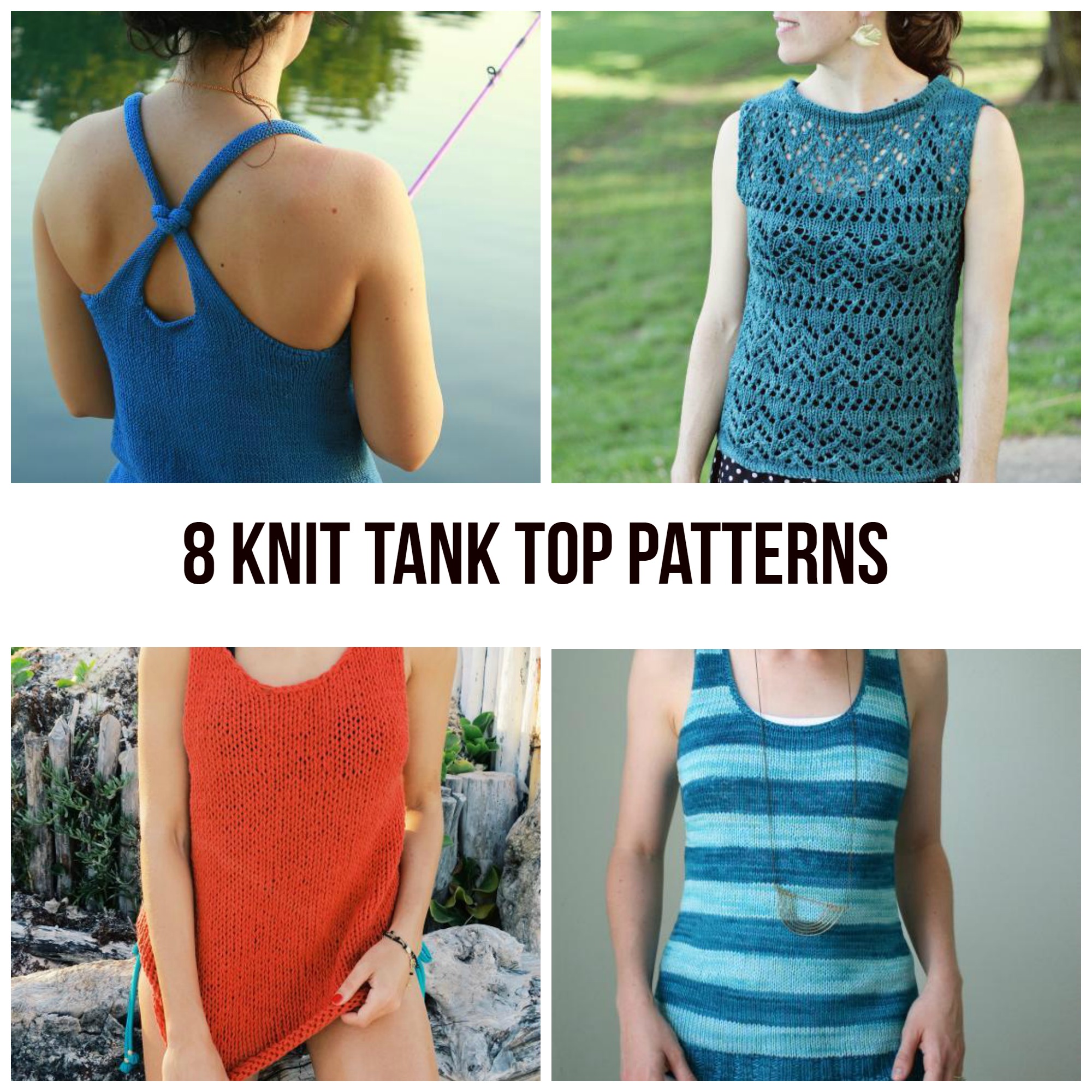 Knit Tank Top Patterns