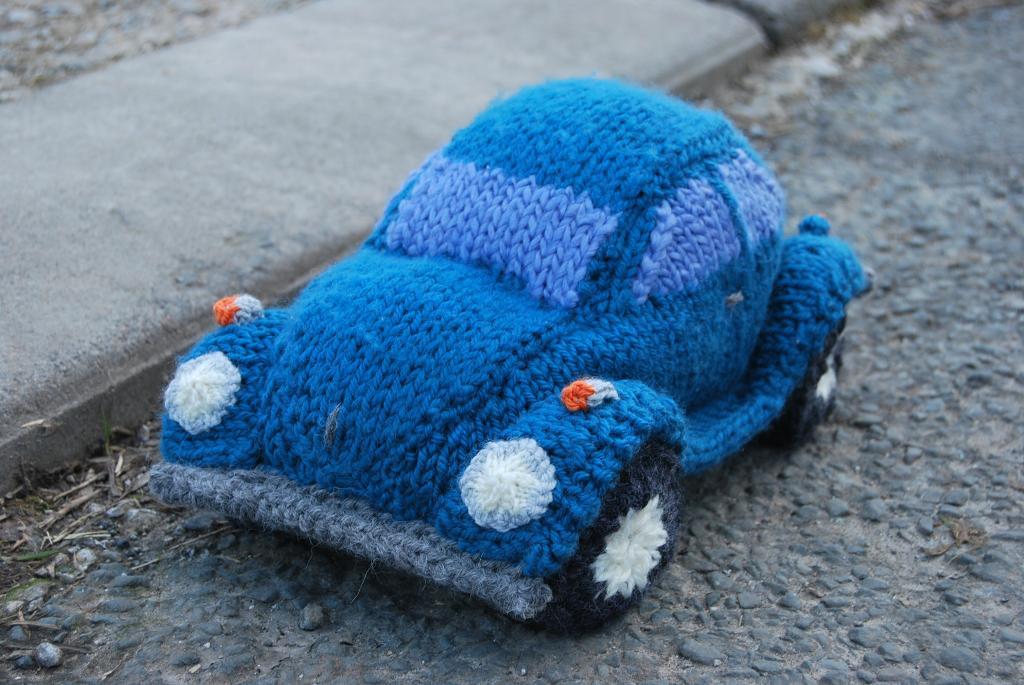 Knitted Model Beetle Bug