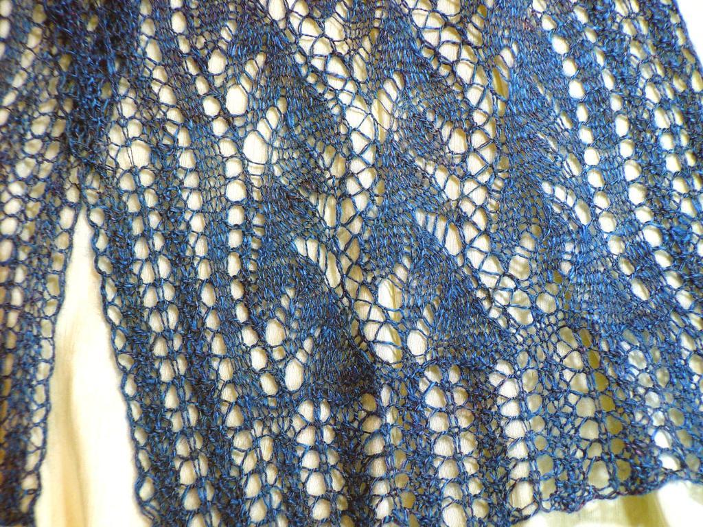 Lead or Follow Lace Scarf pattern 