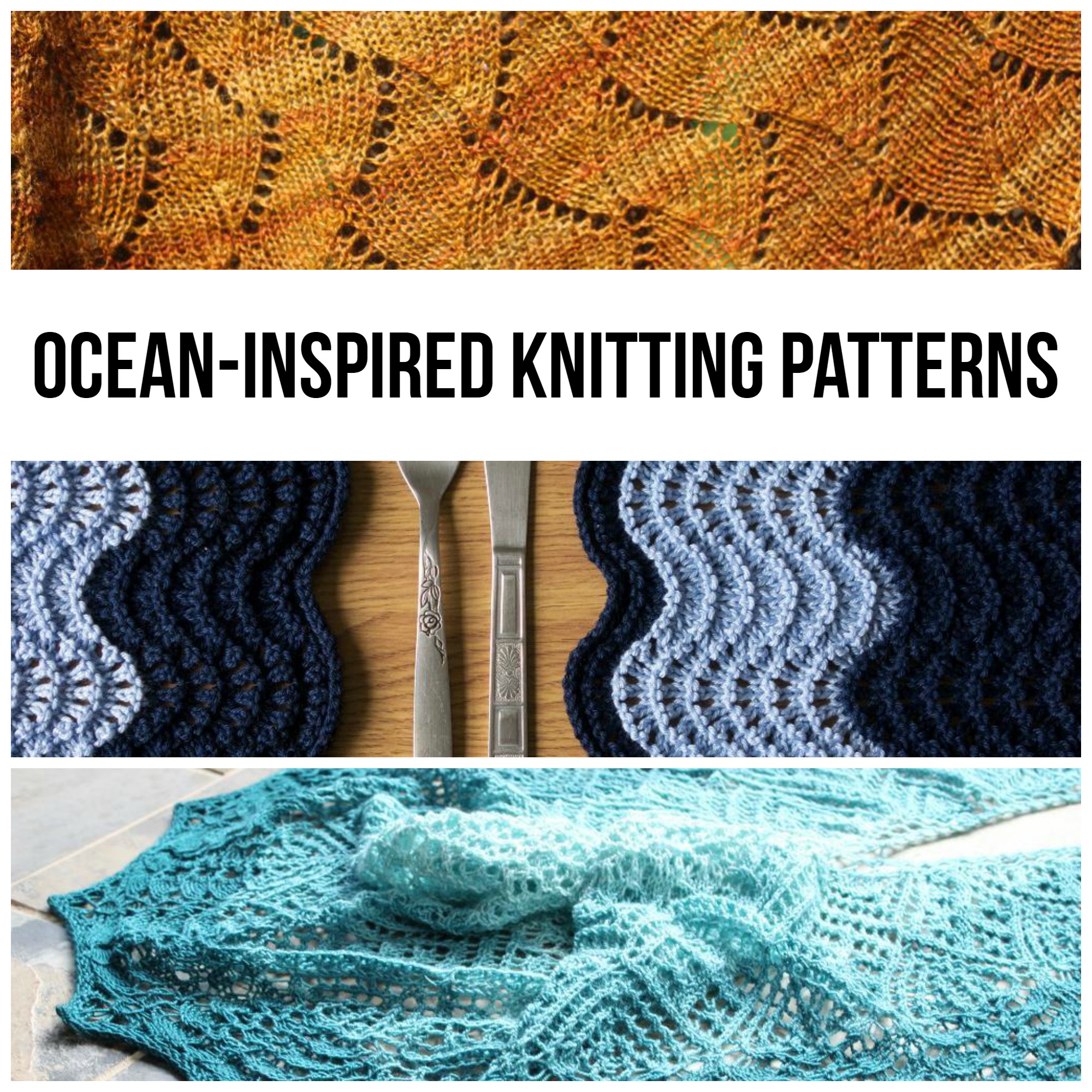 Ocean-Inspired Knitting Patterns