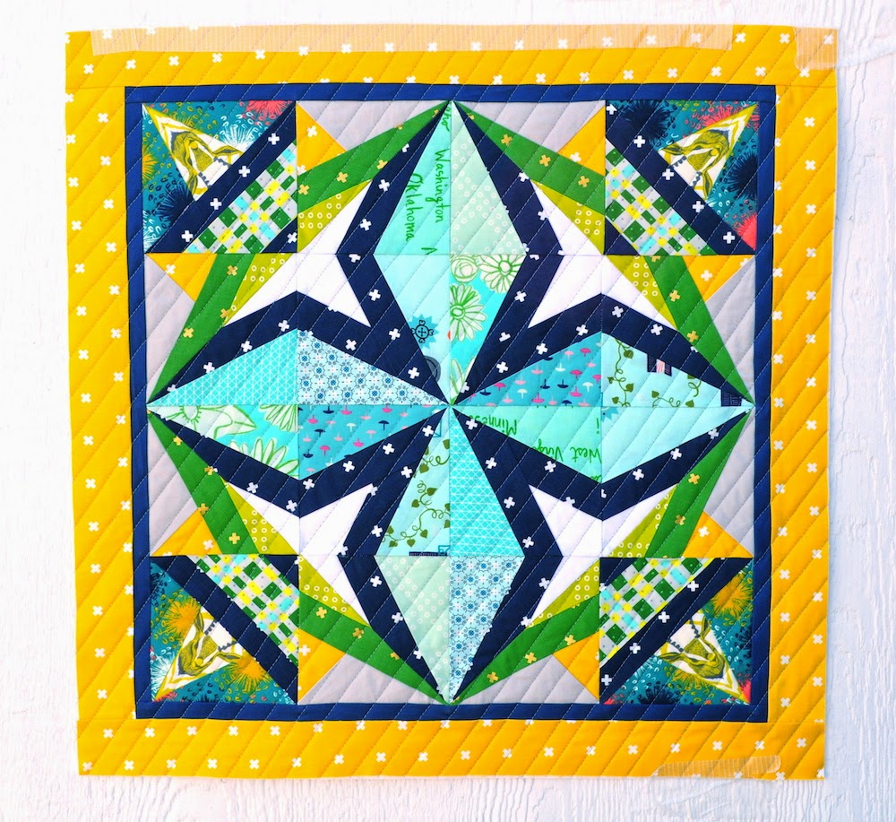 Rockstar paper piecing pattern