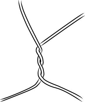 Twist together two wires