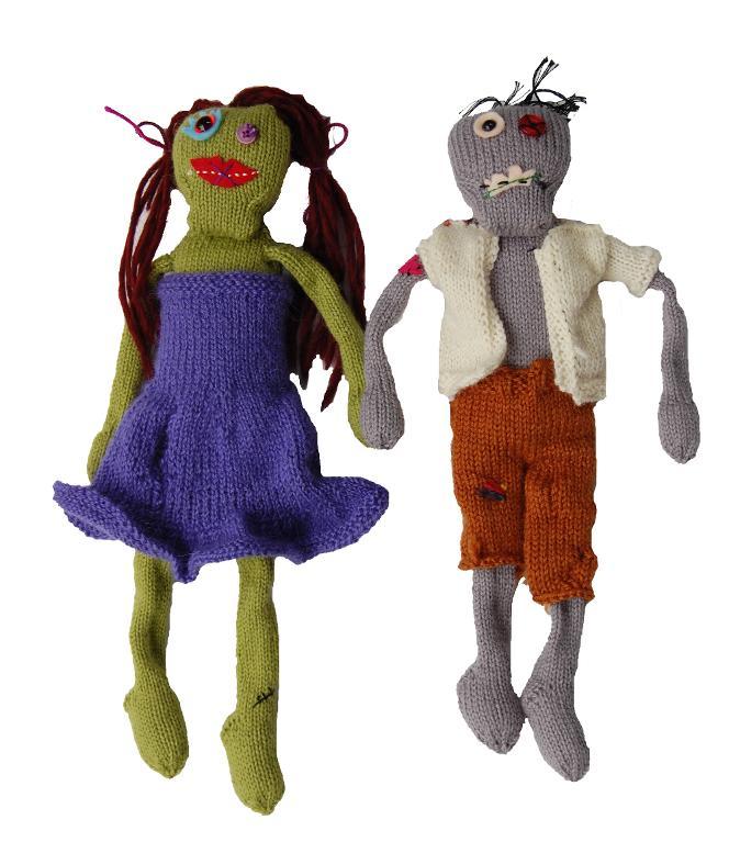 Zombert and Zombella Zombie