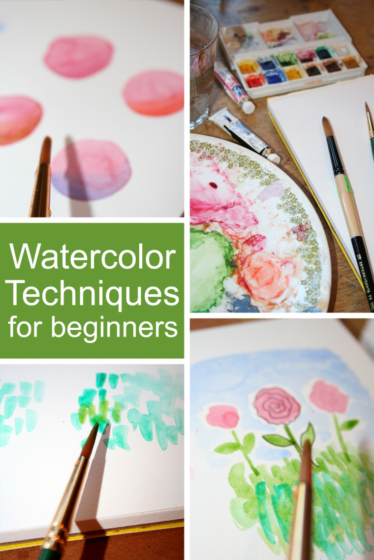 5 Basic Watercolor Techniques for Beginners