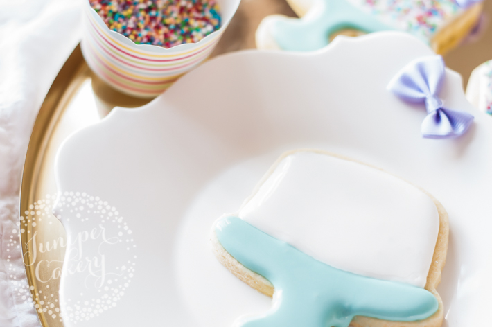 Create easy yet fun birthday cake cookies for themed dessert tables