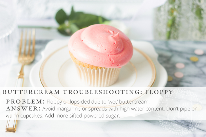 Solve your buttercream woes with these top buttercream troubleshooting tips!
