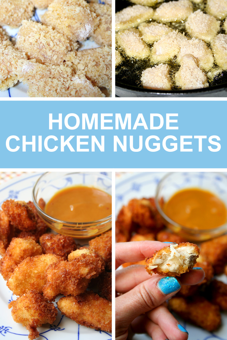 Homemade chicken nuggets