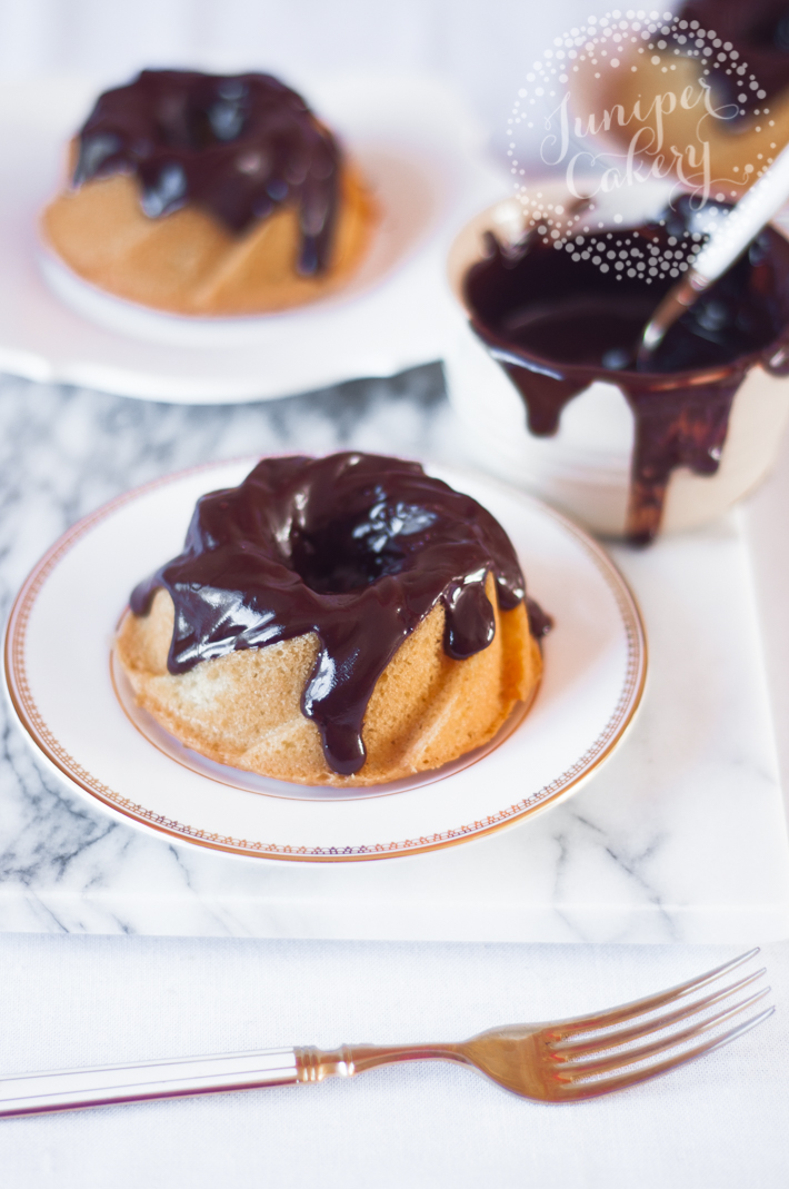 Drizzle fresh baked cakes with this home made chocolate glaze recipe