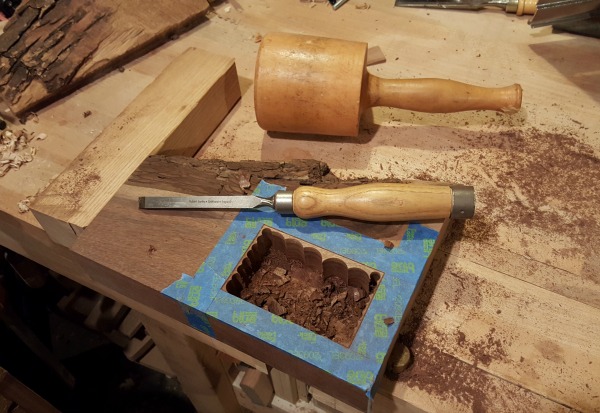 cleaning mortise