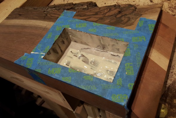 coating with glue