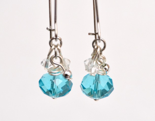 Crystal Dangle Earrings Tutorial