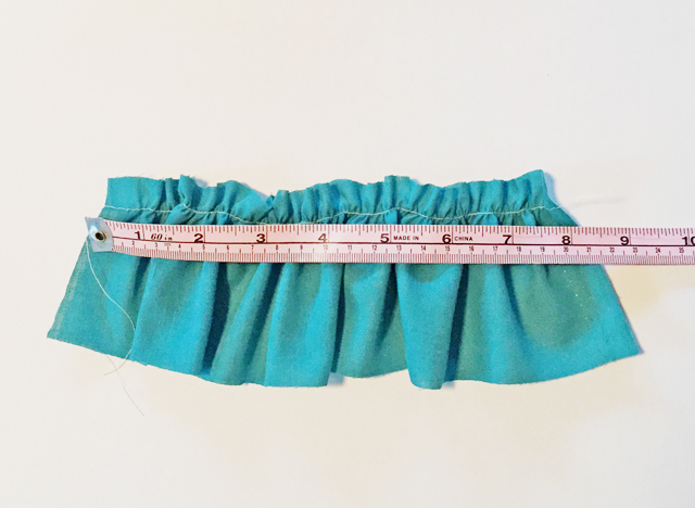 measure gather length