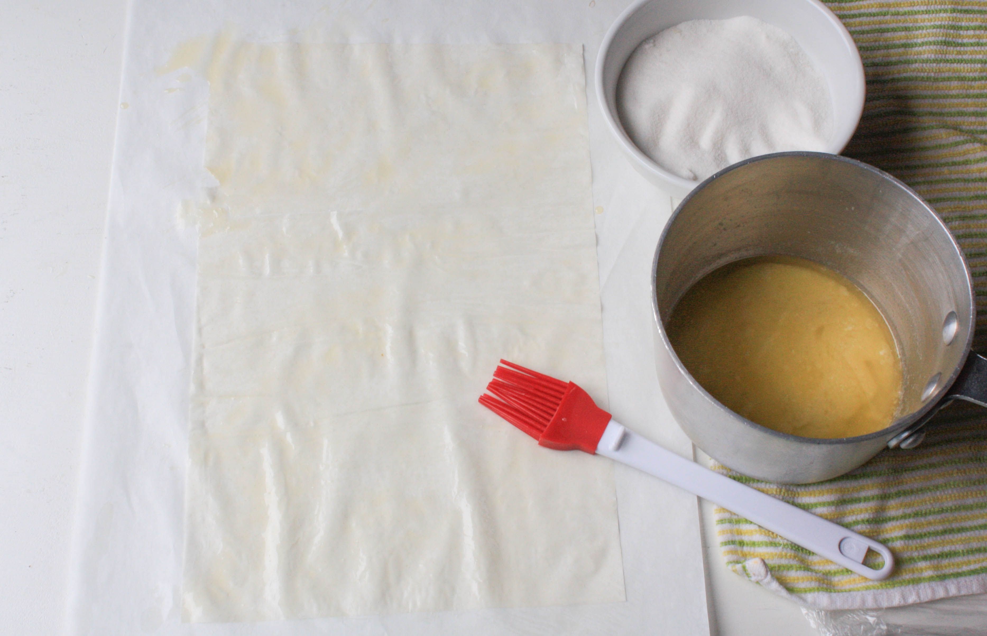 Brushing The Dough With Butter | Erin Gardner