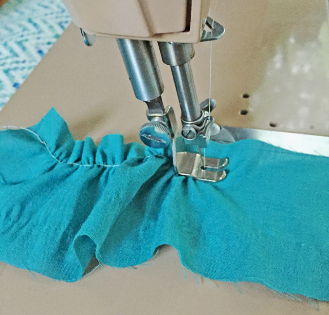 sewing gathers