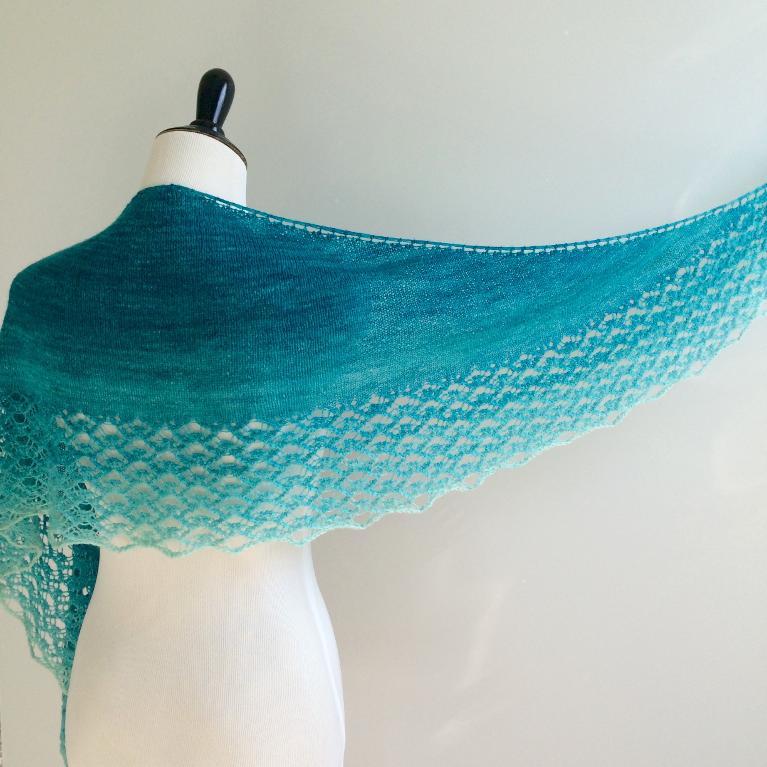 Havasu Falls Shawl Knitting Pattern