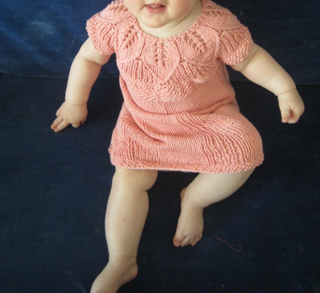 Eli Baby Dress Knitting Pattern
