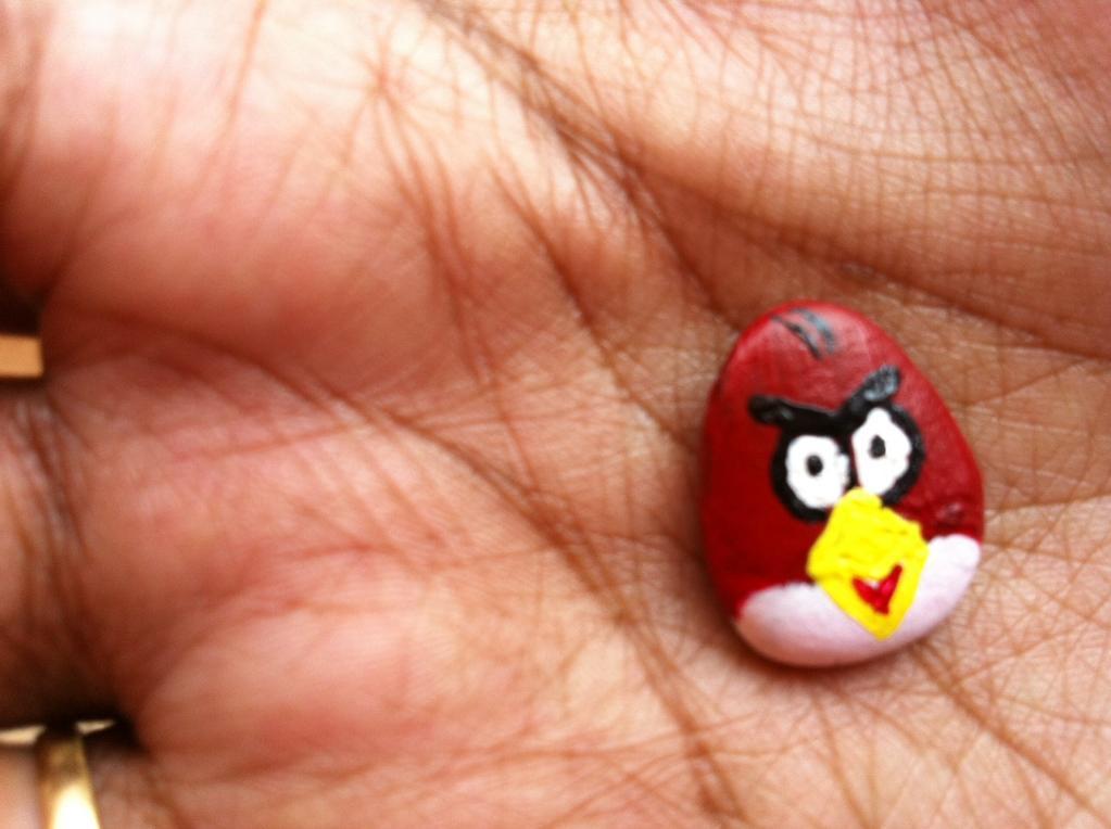 Pebble painting
