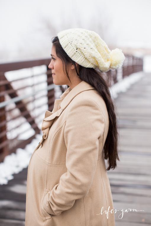 Stripped Slouchy Hat Crochet Pattern