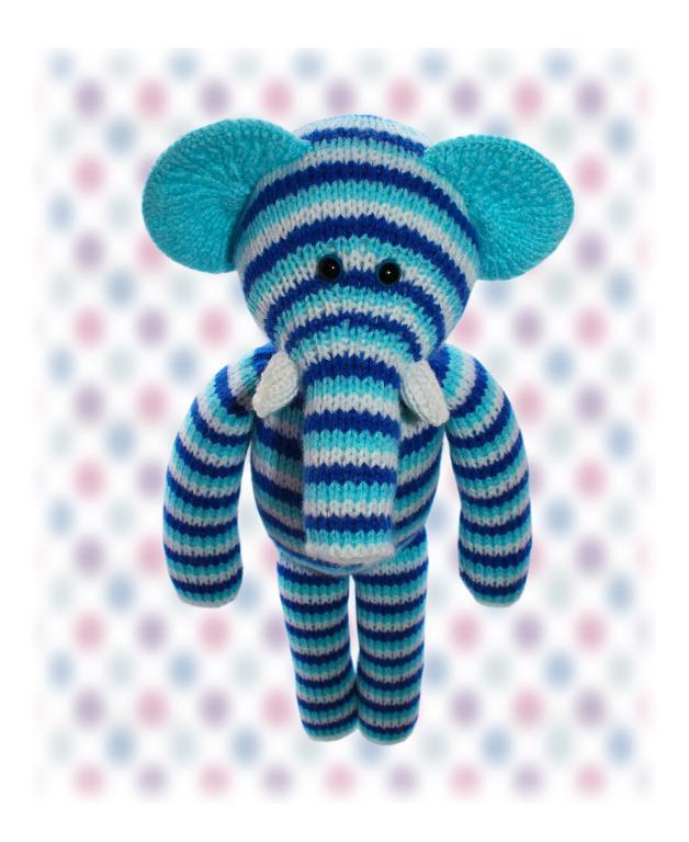 Elephant Knitted Toy Pattern