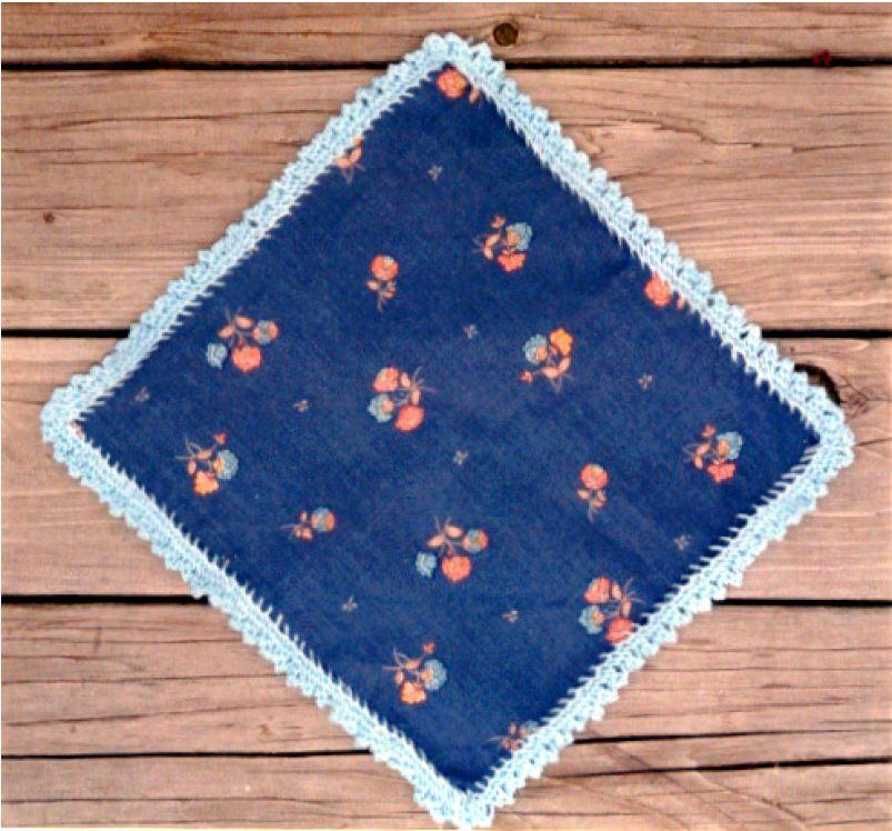 Knit Edge Hankie Knitting Pattern