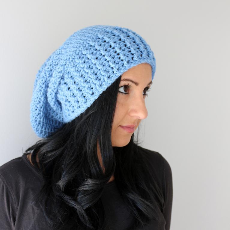 Zurich Wide Brim Slouchy Hat Crochet Pattern