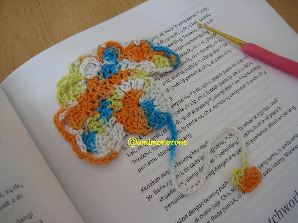 Free Kipas Bookmark Crochet Pattern