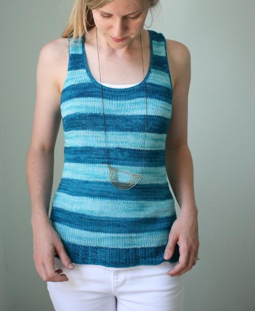 Aquae Tank Knitting Pattern