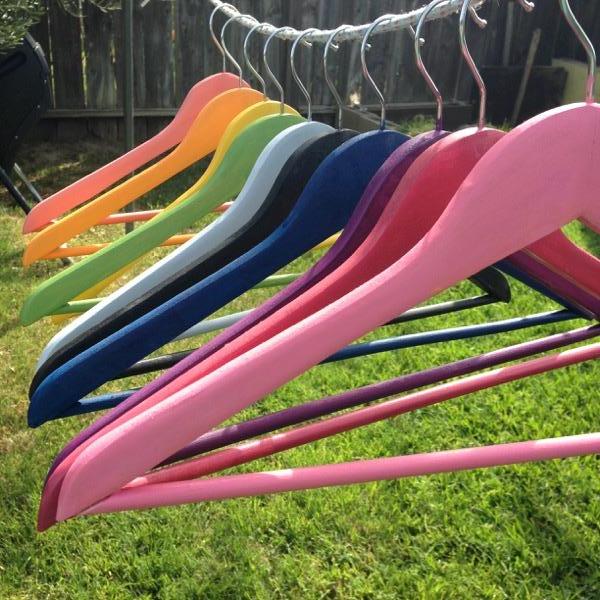 Painted hangers