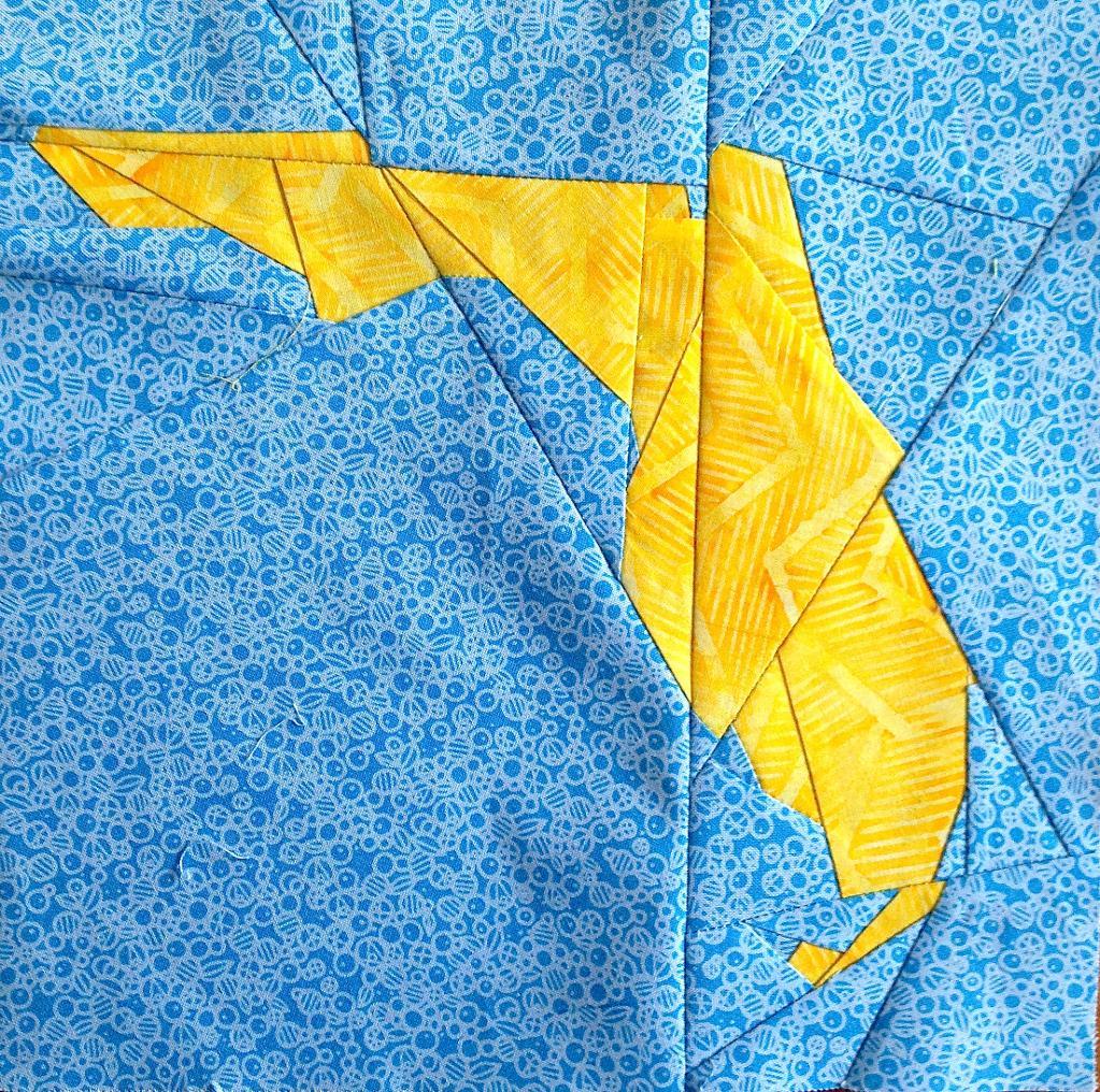 Florida Paper Pieced Pattern