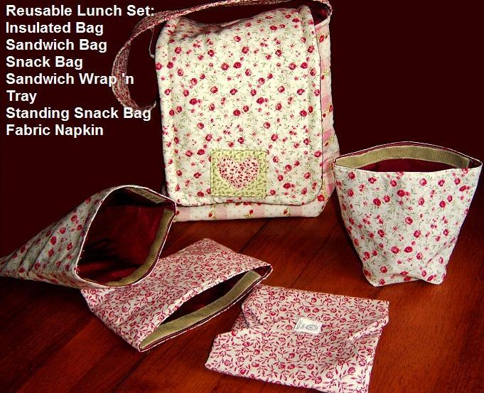 Insulated Picnic Large Lunch Sack Sewing