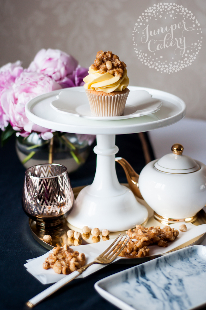 Decorate cakes and cupcakes with this simple hazelnut praline recipe