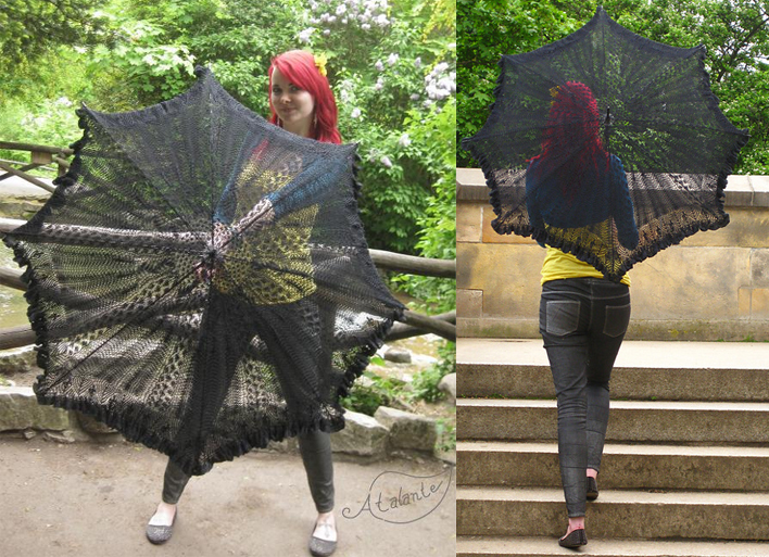 Lady of the Lake Parasol Lace Knitting Pattern