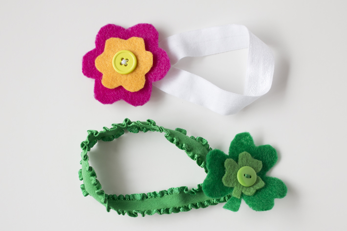 Easy DIY headbands for newborn and baby photography