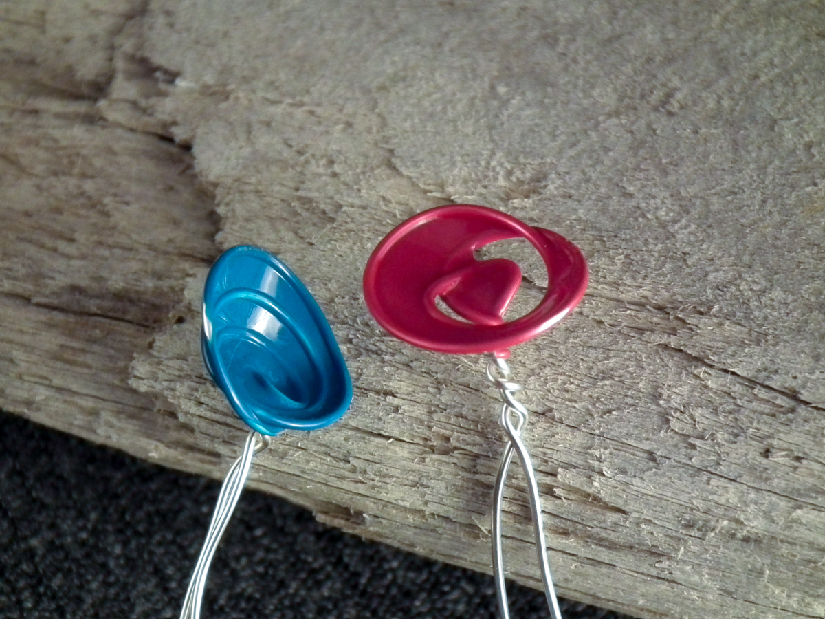 round wire nail polish flowers