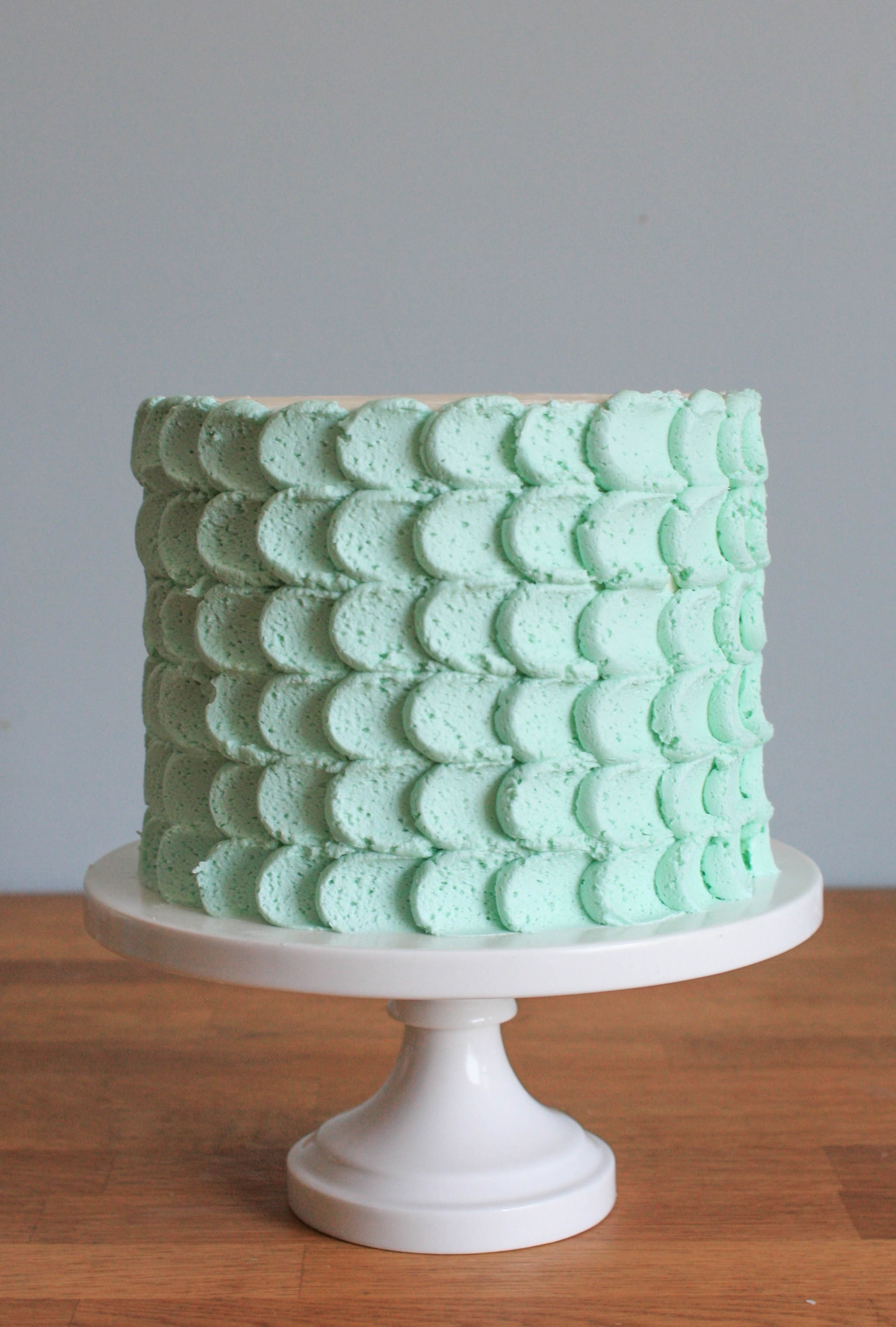 Finished Buttercream Petal Cake | Erin Gardner | Bluprint