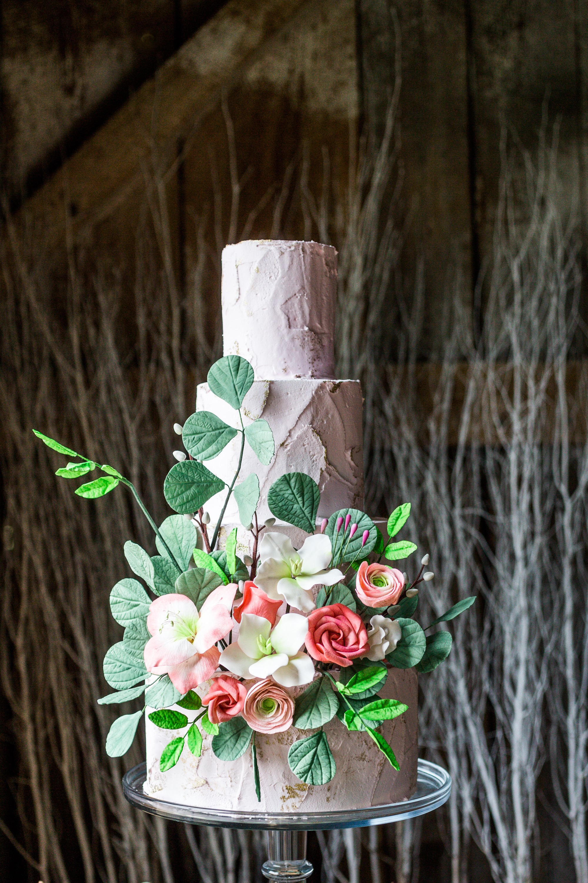 Cake via Bluprint Instructor Erin Gardner | Filler Flowers