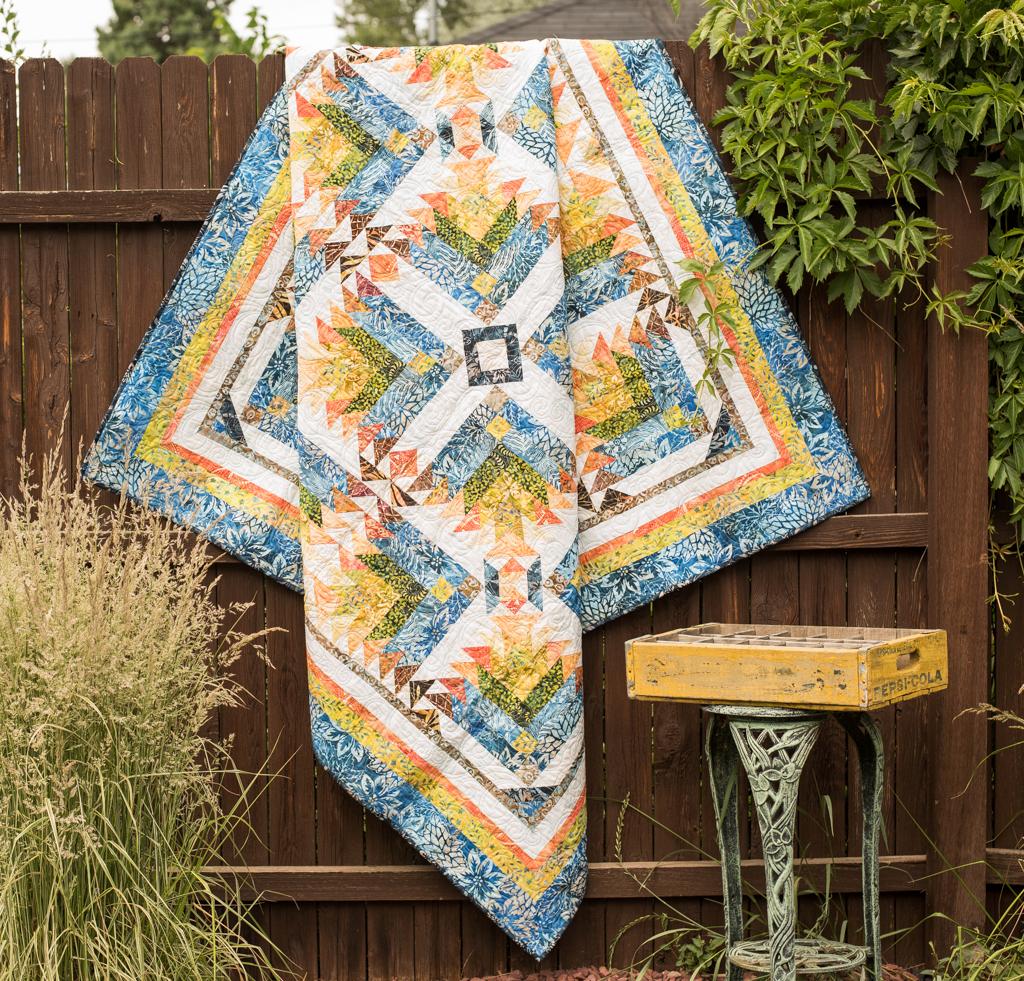 Anthology Batiks Rise 'n Shine Quilt 