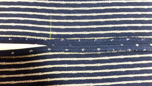Sewing a Seam for a Handmade Shrug