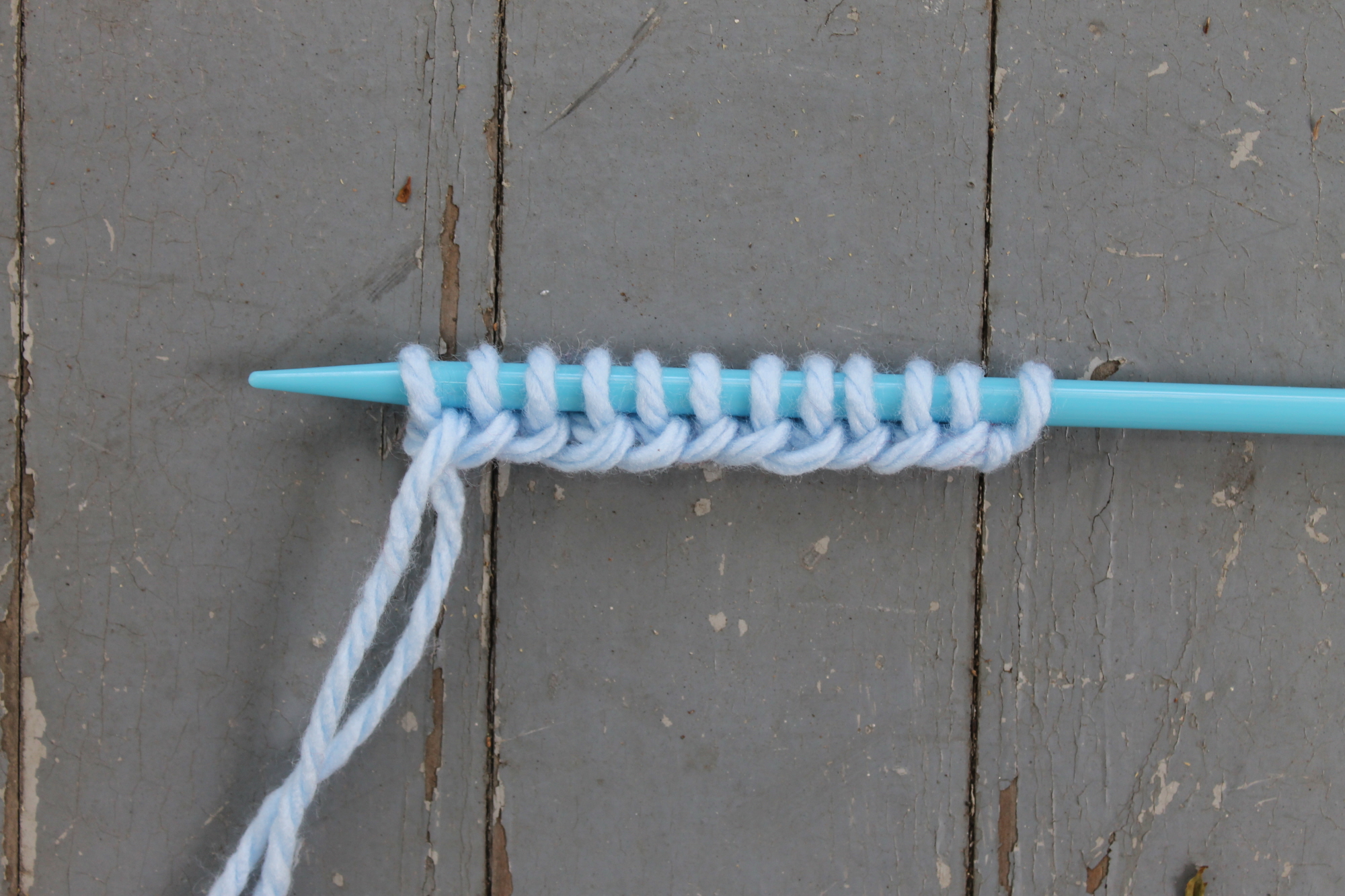 Long tail cast on