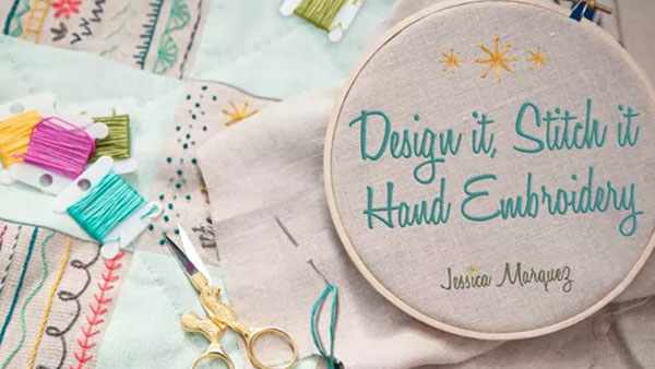 Design It, Stitch It: Hand Embroidery Class