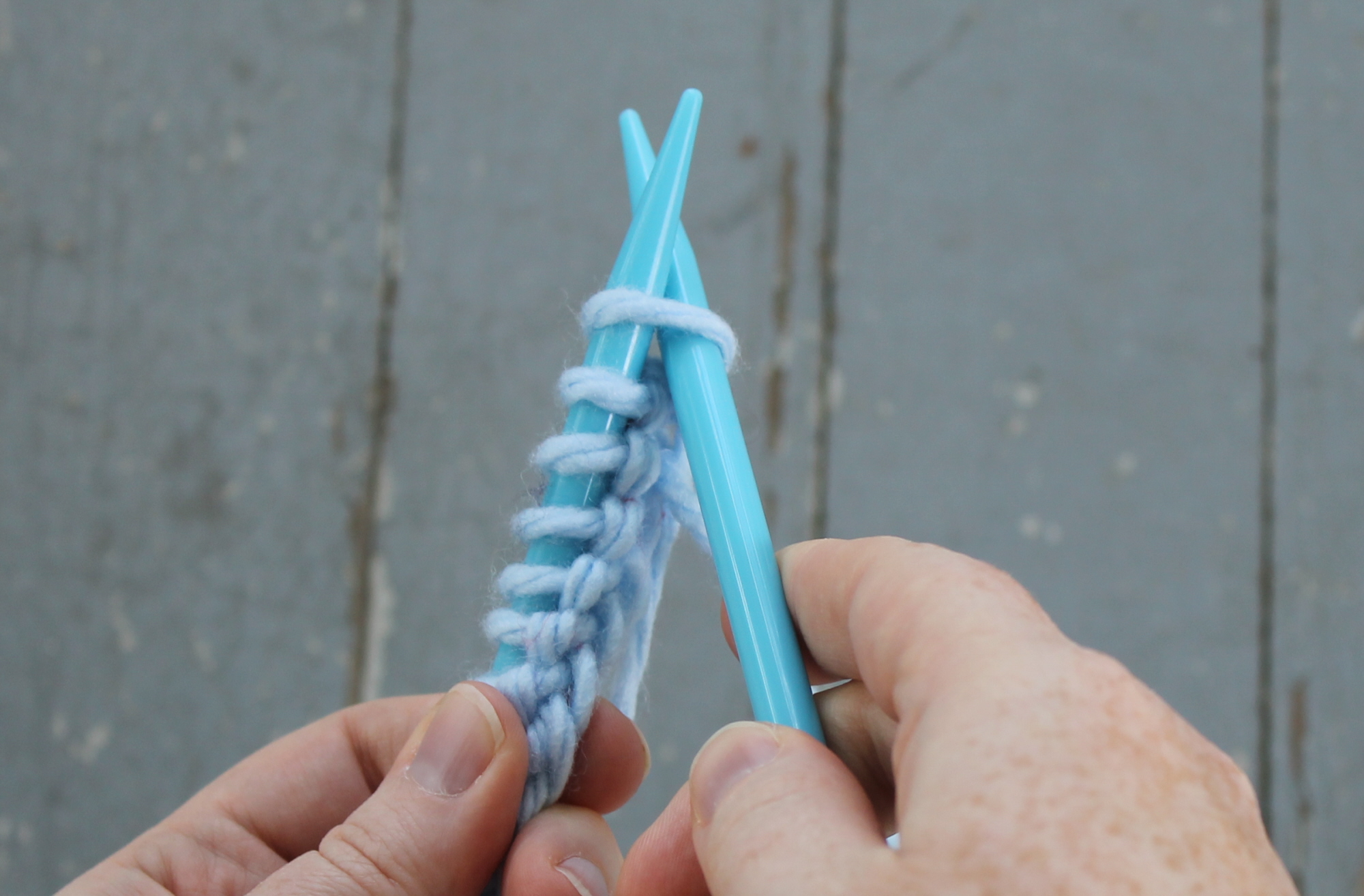 How to knit