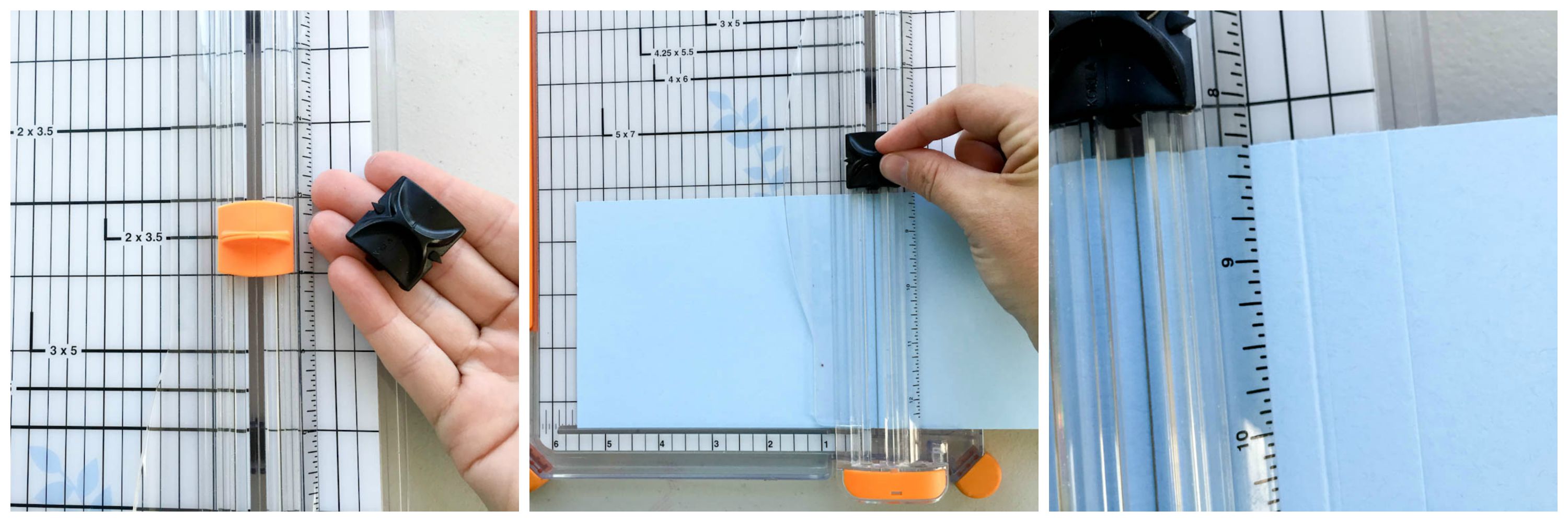 tips for scoring cardstock - use a scoring blade