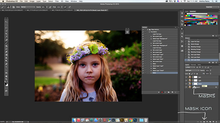 Mask Icons in Photoshop