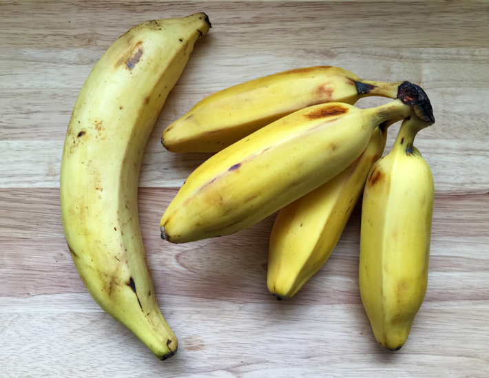 Plaintain and Saba Bananas