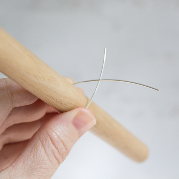Bend the wire gently