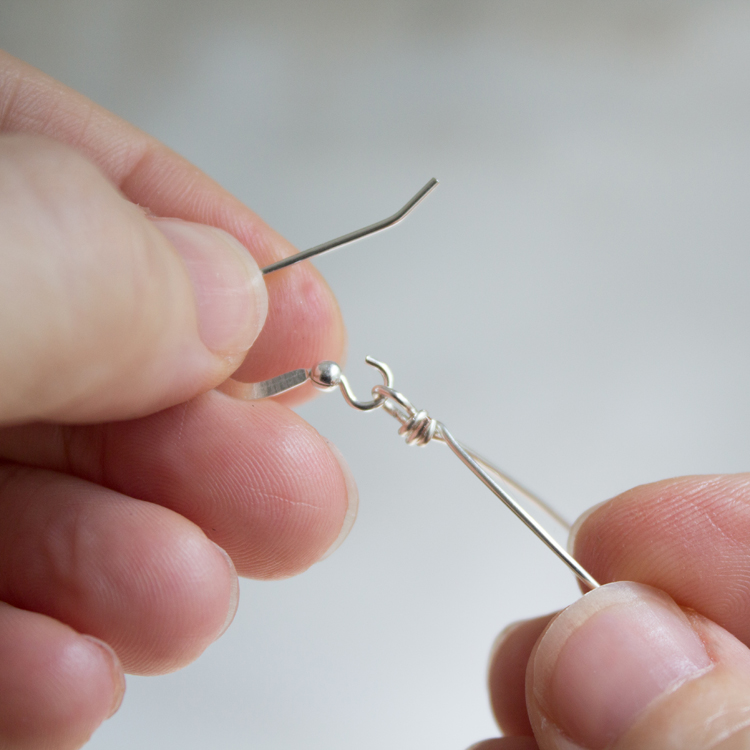 Attach an earwire