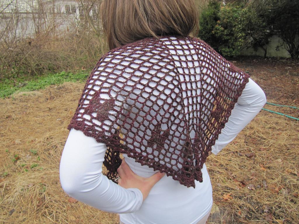 Butterfly Crochet Shawl