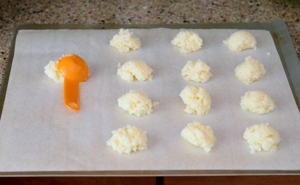 Shape dough into 1-inch balls.