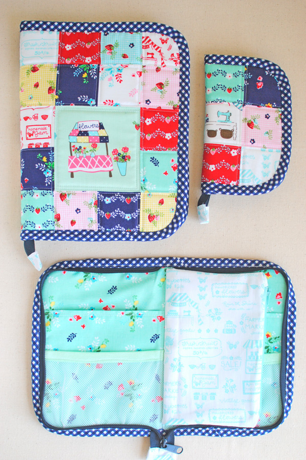 Flora supply case pattern in 3 sizes